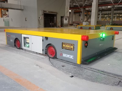 Carrinho de transferência de trilhos automáticos RGV para fabricação de máquinas