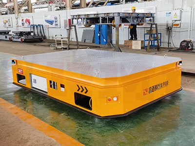 Carrinho de transferência multidirecional alimentado por bateria