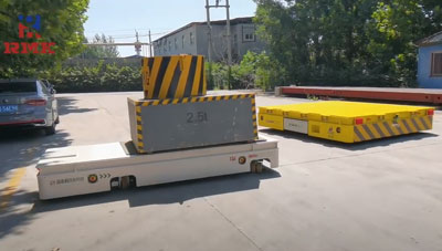 Carrinho de transferência sem transferência de material pesado