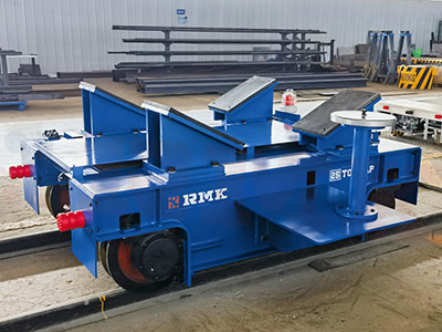 Carrinho de transferência de bateria de trilho de bobina