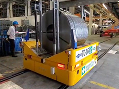 30 toneladas de veículo ferroviário veículo elétrico carrinho de transferência de coli Carro