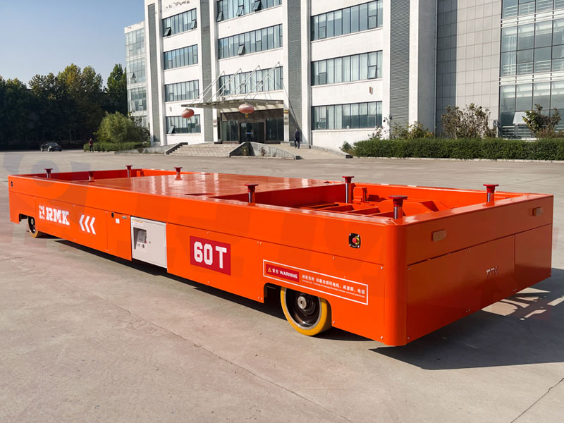 60 toneladas de carrinho de transferência sem trilha de elevação hidráulica