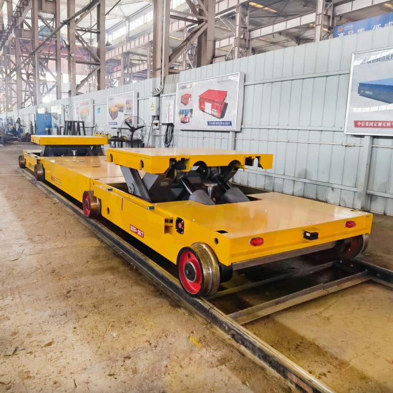 35 toneladas de garfo de tesoura carrinho de transporte ferroviário