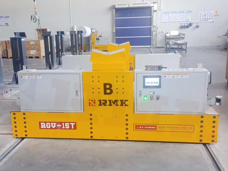 Carrinho de transporte de bobinas aplicado no campo de nova energia