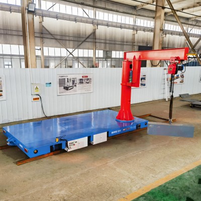 40 toneladas de carrinho de transferência de trilho de bateria de aço de aço