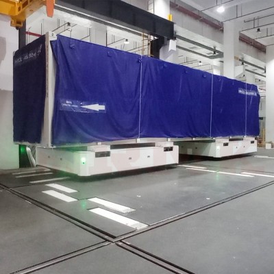 Transporte de contêiner 40 Ton Tone Linked Rail Transfer Cart