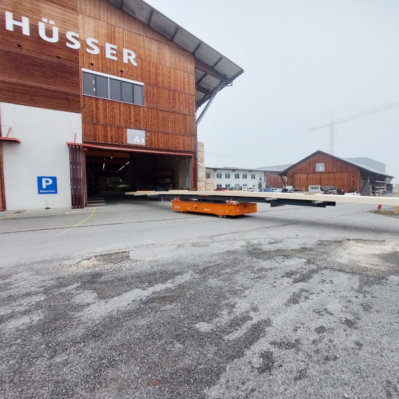 Solução de carrinho de transferência elétrica