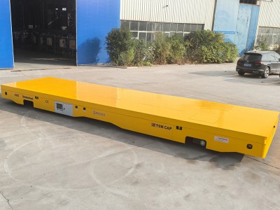 15 toneladas Omniwheel carrinho de transferência de bateria